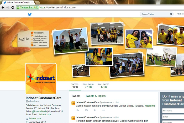 Photo of INDOSAT Mengecam Penggunaan SosMed hingga Merugikan Pelanggan 