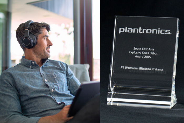 Photo of Wellcomm  Menerima Penghargaan Excellent Performance dari Plantronics